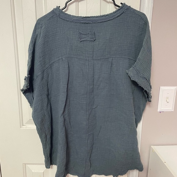 La Miel Gauze Blouse - Picture 2 of 3